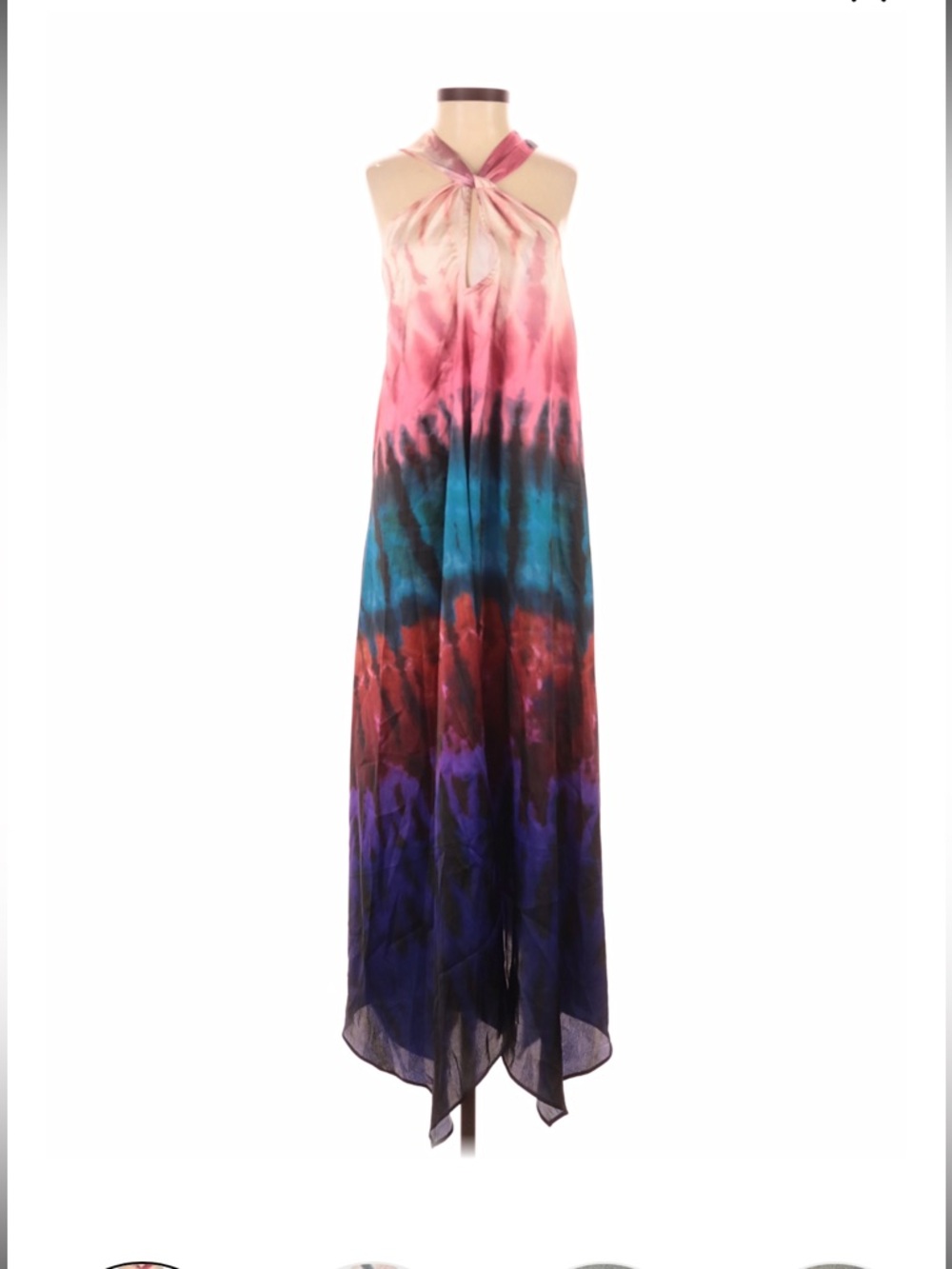 By Anthropologie One-Shoulder Glam Dress XXS